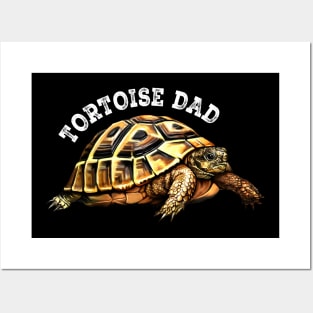 Father's Day Sea Ocean Turtles Reptiles Men Tortoise Dad Posters and Art